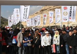 القباج تطلق ماراثون ” من مصر إلى غزة” الخيري تحت عنوان ” تضامنا مع أهلنا في غزة”