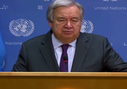 جوتيريش يجدد دعوته لوقف إطلاق النار في غزة والإفراج عن جميع الرهائن