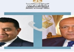 شكري يبحث هاتفياً مع وزير الدولة البريطاني للشرق الأوسط وشمال أفريقيا الأوضاع في غزة