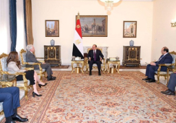 الرئيس السيسي وبيرنز يؤكدان ضرورة استمرار التشاور لوقف إطلاق النار في غزة وحماية المدنيين