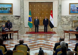 الرئيس السيسي ونظيره البرازيلي يشهدان التوقيع على عدد من الاتفاقيات الثنائية بين البلدين