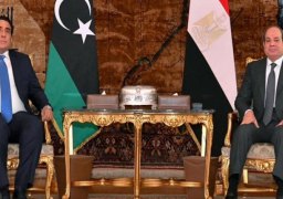 الرئيس السيسي يؤكد دعم مصـر لجهود حماية وحدة الأراضي الليبية ودعم مؤسسات الدولة