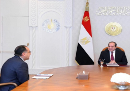 الرئيس السيسي يجتمع مع رئيس الوزراء ويتابع سير العمل في عدد من ملفات العمل الحكومي