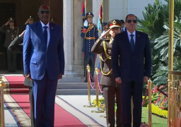 الرئيس السيسي يستقبل رئيس مجلس السيادة السوداني بقصر الاتحادية