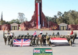 انطلاق فعاليات التدريب المصري البريطاني المشترك في مجال مكافحة الإرهاب