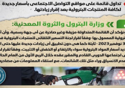 بالإنفوجراف .. مجلس الوزراء ينفي صدور أسعار جديدة لجميع المنتجات البترولية بعد إقرار زيادتها