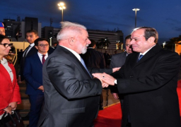 بالصور.. الرئيس السيسي يودع الرئيس البرازيلي لولا دا سيلڤا بعد انتهاء زيارته لمصر