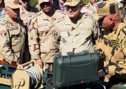 بالصور.. الفريق أسامة عسكر يتفقد نظم وأساليب التدريب القتالى للفرد المقاتل بقيادة قوات الصاعقة