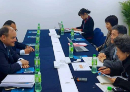 بالصور.. وزير التجارة يعقد لقاءات مكثفة مع عدد من وزراء تجارة الدول أعضاء بمنظمة التجارة العالمية