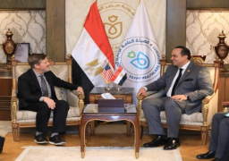 رئيس هيئة الرعاية الصحية يلتقى مسؤول بغرفة الولايات المتحدة الأمريكية للتجارة لبحث سبل دعم الاستثمار الصحي