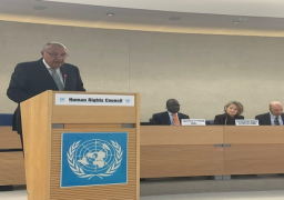 شكري أمام مجلس حقوق الإنسان بجنيف: أزمة غزة أصبحت كاشفة لمعضلة إزدواجية المعايير في التعاطي مع الأزمات الدولية
