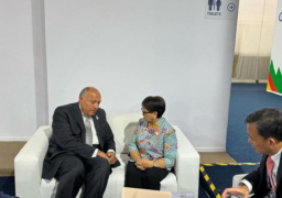 على هامش اجتماعات مجموعة العشرين..شكري يبحث مع نظيرته الإندونيسية تعزيز العلاقات الثنائية والأوضاع في غزة