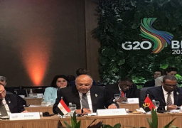 فى اجتماعات مجموعة العشرين.. شكري يؤكد أهمية إصلاح الحوكمة العالمية للتعامل مع الأزمات الجيوسياسية وأولويات التنمية المستدامة