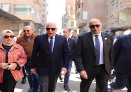 محافظ الجيزة والرئيس التنفيذي لجهاز تنمية المشروعات يتفقدان مشروعات تطوير المناطق غير المخططة بالمحافظة