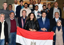 وزير الرياضة يشهد احتفالية تكريم أبطال التنس بعد التأهل للمجموعة العالمية بكأس ديفيز