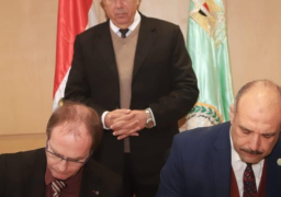 وزير الزراعة يشهد توقيع مذكرة تفاهم مع الاتحاد الوطني الفرنسي لمنتجي تقاوي البطاطس