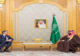 ولي العهد السعودي ووزير الخارجية الأمريكي يبحثان جهود الهدنة بغزة والتطورات الإقليمية