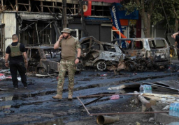 إصابة 12 شخصا جراء هجوم صاروخي روسي على ميكولايف الأوكراني