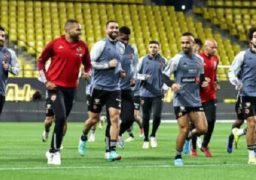 الأهلى يختتم تدريباته استعدادًا لمباراة القمة أمام الزمالك بنهائي كأس مصر