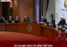 مجلس الوزراء يوافق على استيراد مليون طن سكر