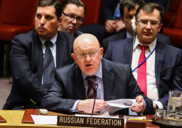 مندوب روسيا لدى الأمم المتحدة : منطقة الشرق الأوسط قد تنزلق إلى حلقة مفرغة من العنف