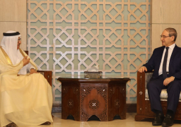 لأول مرة منذ بدء الأزمة السورية .. وزير الخارجية البحريني في دمشق