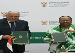 وزيرا خارجية مصر و جنوب افريقيا يترأسان أعمال الدورة العاشرة للجنة المشتركة للتعاون بين البلدين