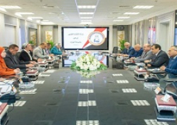 وزراء الإنتاج الحربي والبيئة والتنمية المحلية يبحثون الموقف التنفيذي لمشروعات البنية الأساسية لمنظومة إدارة المخلفات الصلبة