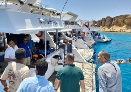 البيئة تواصل جهود الرصد الساحلى و المتابعة الدورية للمحميات الطبيعية بجنوب سيناء خلال فترة العيد