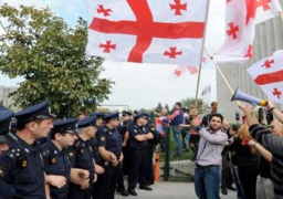 الآلاف يتظاهرون في جورجيا ضد قانون التأثير الأجنبي المثير للجدل