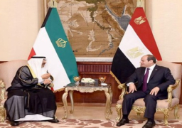 الرئيس السيسي وأمير الكويت يؤكدان رفضهما القاطع لتصفية القضية الفلسطينية وامتداد العملية العسكرية الإسرائيلية لرفح