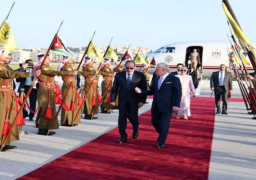 الرئيس السيسي يصل إلى العاصمة الأردنية عمان