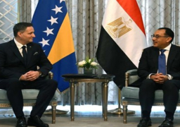 بالصور.. رئيس الوزراء يستقبل رئيس مجلس رئاسة البوسنة والهِرسِك