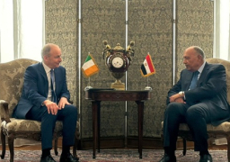 بالصور.. وزير الخارجية يعقد جلسة مباحثات مع نظيره الأيرلندي حول العلاقات الثنائية والحرب في غزة