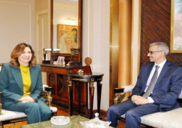 بالصور.. وزيرة الثقافة لمدير عام “الأليكسو”: مستعدون لتقديم منح دراسية لطلاب جيبوتي والصومال وجزر القمر