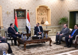 بدء جلسة مباحثات موسعة بين رئيس مجلس الوزراء ونظيره البيلاروسي