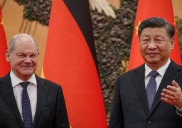 رئيس الصين لمستشار ألمانيا: يجب تطوير العلاقات من منظور طويل الأمد