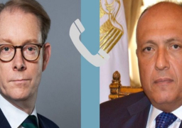 شكري يبحث هاتفيًا مع نظيره السويدى تطورات الحرب في غزة وتبعاتها بالمنطقة