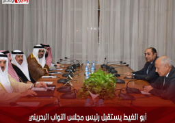 أبو الغيط يستقبل رئيس مجلس النواب البحريني