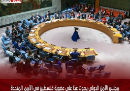 مجلس الأمن الدولى يصوت غدًا على عضوية فلسطين فى الأمم المتحدة