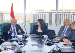 وزراء التعاون الدولي والري والزراعة يناقشون موقف مشروع “التحول الغذائي الزراعي الموائم للمناخ” أحد مشروعات “نُوَفِّي”