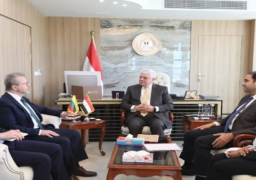 وزير التعليم العالي يستقبل سفير ليتوانيا لبحث سُبل تعزيز التعاون