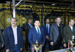 وزير الشباب والرياضة يشهد ختام بطولة زهرة العاصمة الرمضانية الأولى لموظفي الجهاز الإداري بالدولة