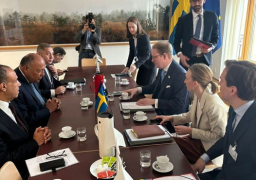 وزير الخارجية يبحث مع نظيره السويدي مستجدات الأوضاع في غزة