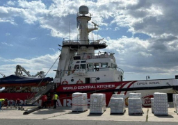 الاتحاد الأوروبي يطلق شحنة مساعدات جديدة من قبرص إلى غزة عبر الممر البحري