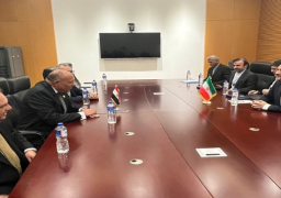 بالصور .. وزير الخارجية يشدد في لقائه مع نظيره الإيراني على ضرورة الوقف الفوري لإطلاق النار في غزة