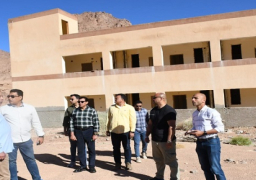 بالصور .. وزير الرياضة يتفقد مركز تدريب المرتفعات بسانت كاترين لأبطال مصر