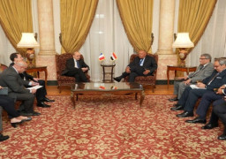 بالصور.. خلال لقائه المبعوث الفرنسي للبنان.. شكري يؤكد ضرورة تكثيف الجهود لتخطي أزمة الشغور الرئاسي اللبناني