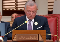 بالفيديو.. أمام القمة العربية.. ملك الأردن يدعو لحشد الجهود الدولية لضمان عدم تهجير الفلسطينيين ووقف الحرب على غزة