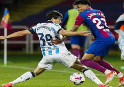 برشلونة يهزم سوسيداد بهدفين ويقفز لوصافة الليجا